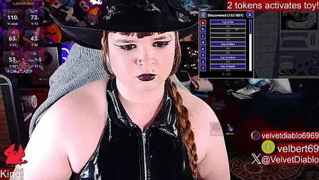 VelvetDiablo webcam stripchat model stream image